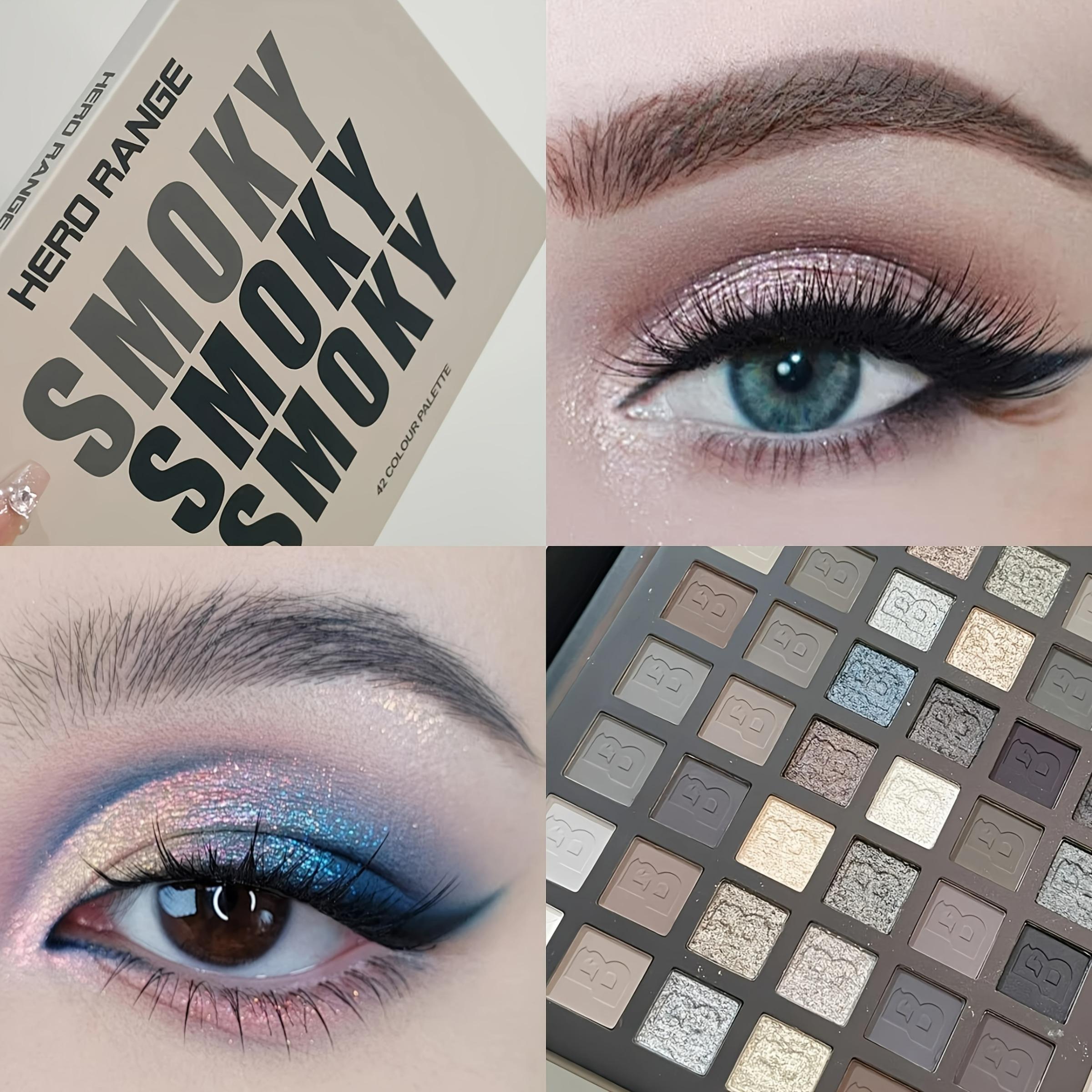 42 Color Eyeshadow Palette, Long Lasting Matte & Shimmering Finish Eye Shadow Makeup Palette, High Pigmented Eyeshadow Powder for All Styles, Cosmetic, Multicolor Eyeshadow Palette, Highly Pigmented Palette