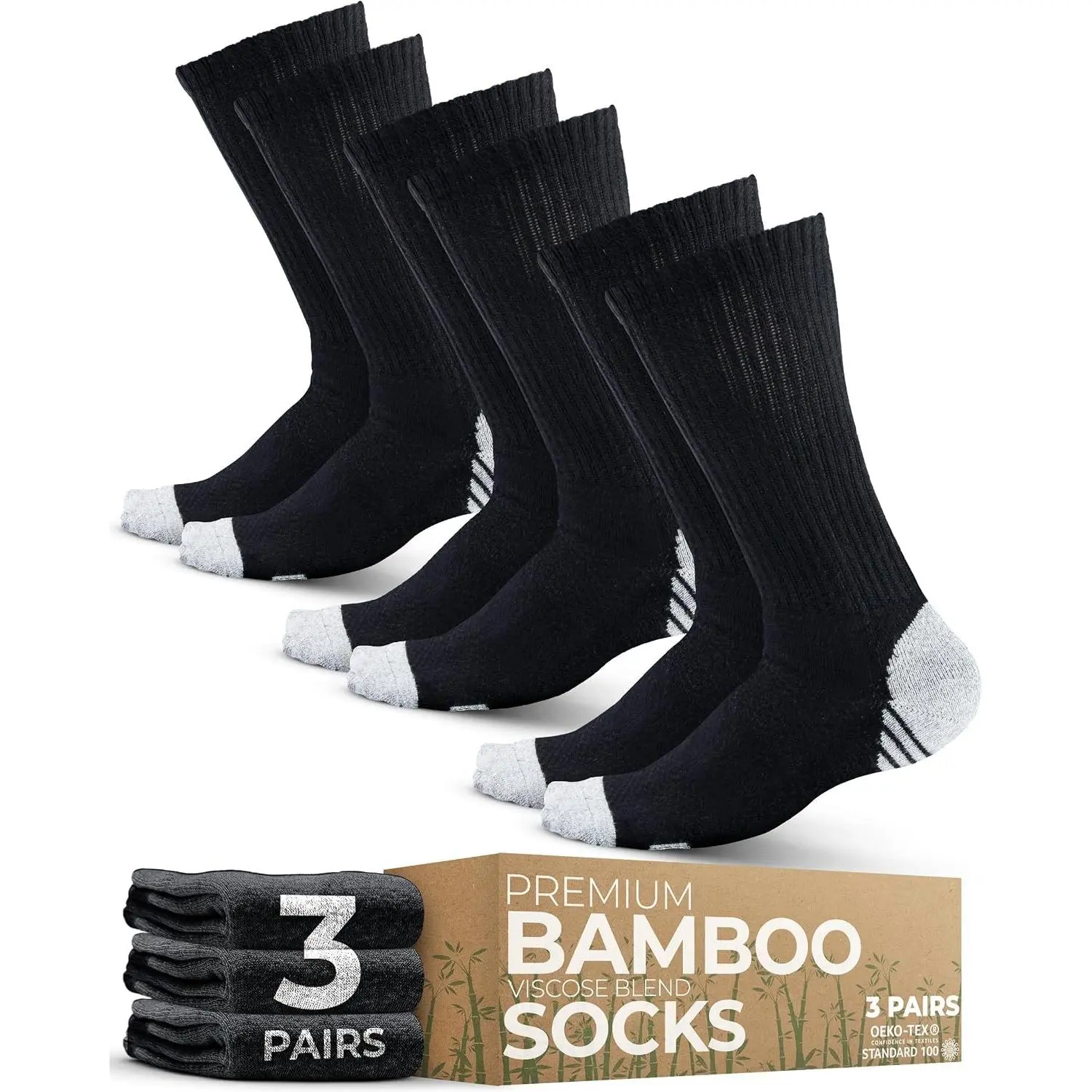 Black - 3 Pairs