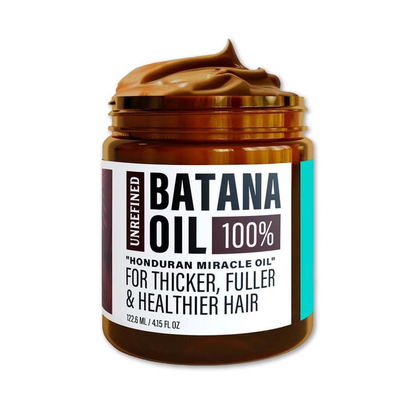 BARUBT 100% Unrefined Batana Oil-Fuller, Thicker Hair for Women&Men, Silky Conditioning, Frizz Control&Color Care