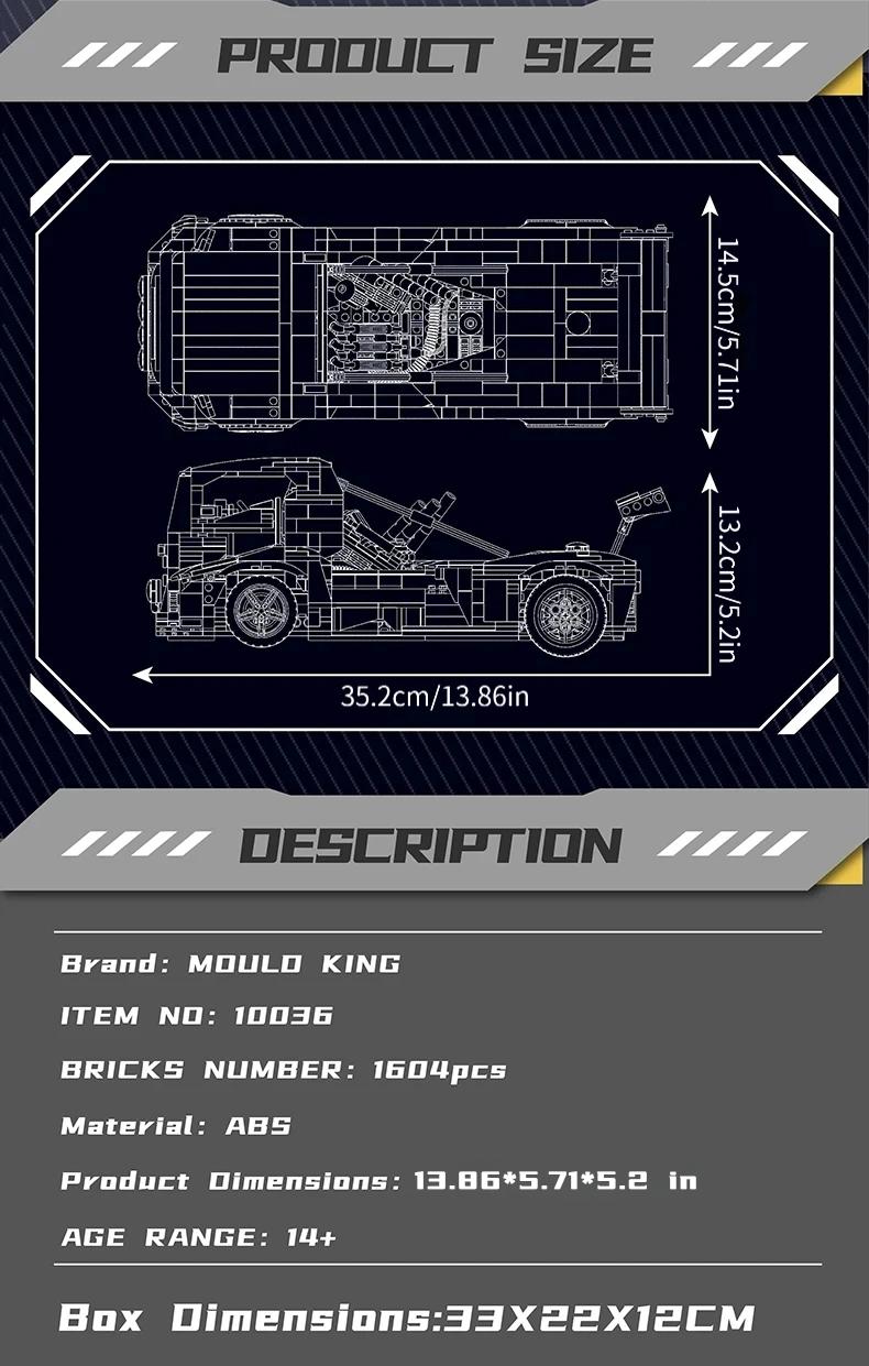 NEW 10036 Technical Car Toys The Knight Truck Building Block Assembly ...