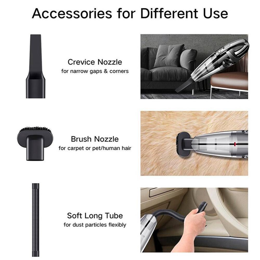Portable Handheld Vacuum Cleaner Wireless, Powerful Suction Mini Vacuum, USB Charging for Car, RV, Home, Office Cleaning#Summervibes
