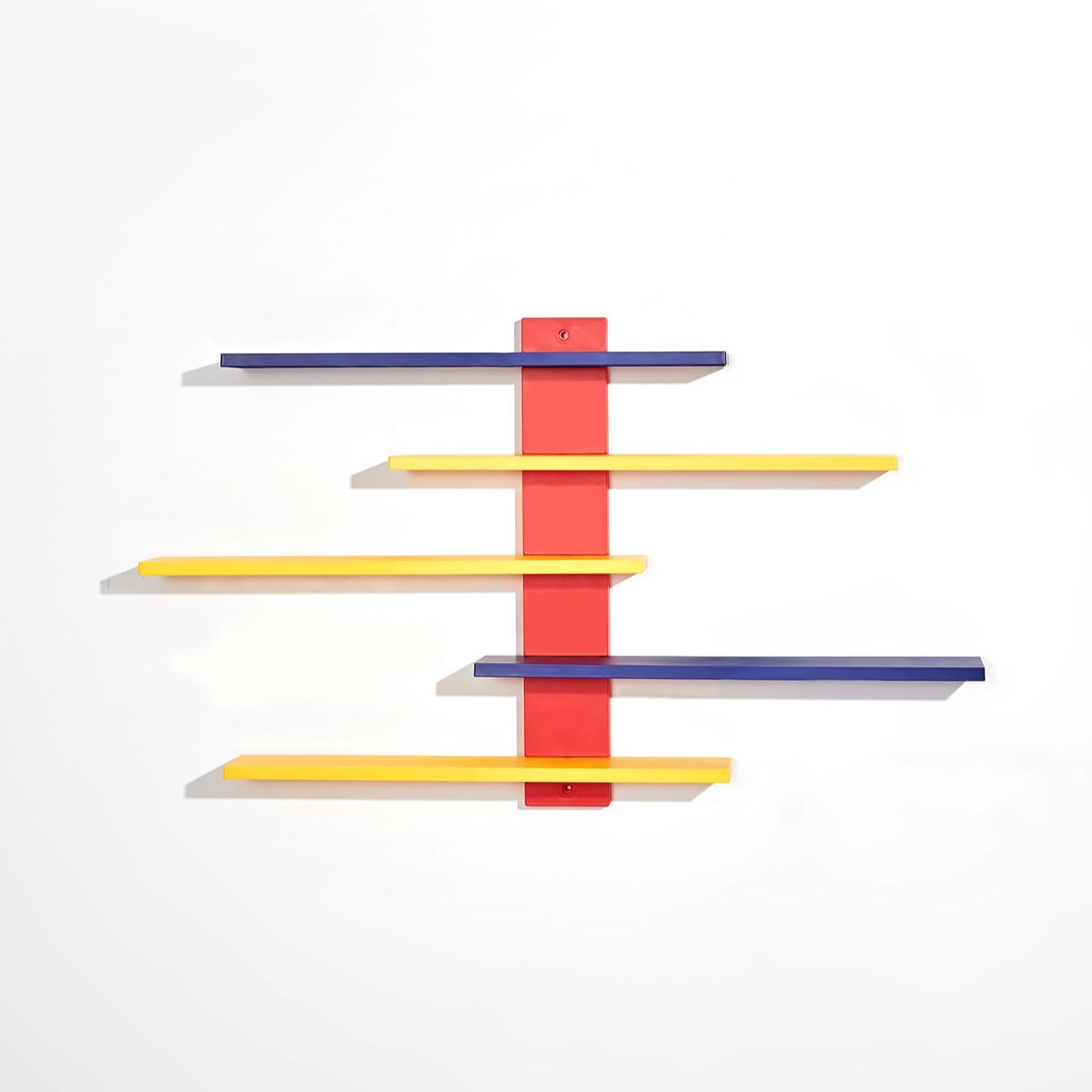 Adjustable Wall-Mounted Display Rack, 5-Tier Ps Board Storage Shelf, Modern Home Decor Organizer for Action Figures, Dolls, Statues, Toys