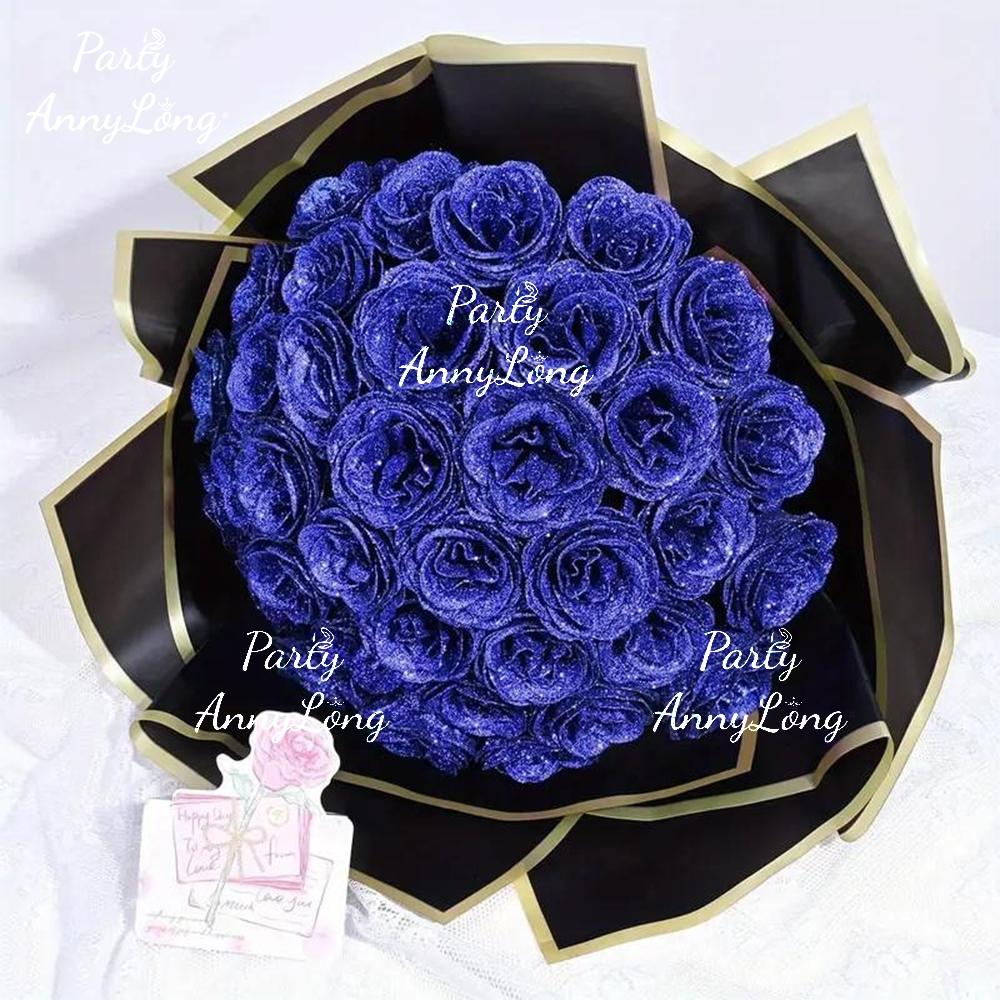 Artificial Rose Bouquet, 11/36 pcs DIY Romantic Faux Rose Flower Bouquet, Decorative Flowers for Home, Parties, Weddings, Anniversaries and Festivals, Artificial Roses Bouquet