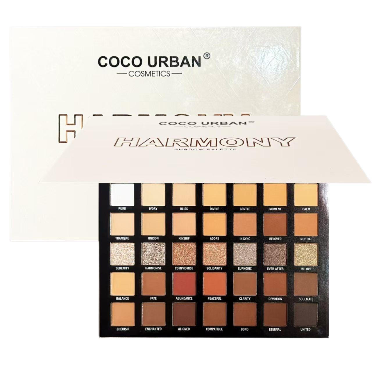 35-Piece All-in-One Master Makeup Palette Set - From Warm Oranges to Deep Smoky Eyes, A Must-Have for Makeup Artists & Enthusiasts