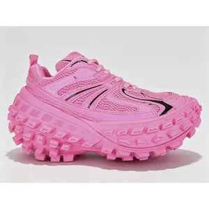 club soccer cleats trendy designer running chunky shoes men's and women's defender dad shoes size 35-45 height increasing tire trainers multiple color Synthetic Material casual shoes