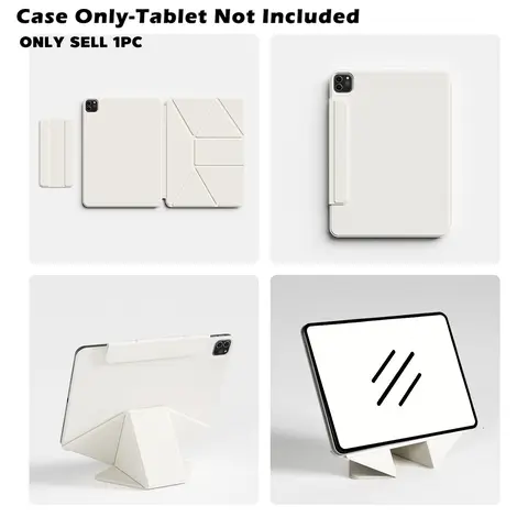 Case For KENKE iPad Magnetic Cover, Tablet Case For iPad Air Pro 11/12.9 inch, 10th Gen, Air 4/5/6/7 (M2/M3/M4), Mini 6/7, A17 Pro, Multi-angle Folding, iPad cover, FutureTech, Magnetic Case, Tablet Protective Cover, Tablet Covers, Tablet Accessories