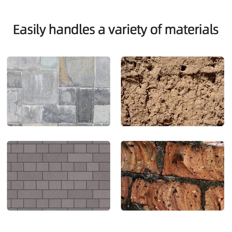 SDS Plus Chisel Set - Thinset Scraping Bit, Flat & Wide Chisels for Hammer Drills - Ideal for Tile Removal and General Use