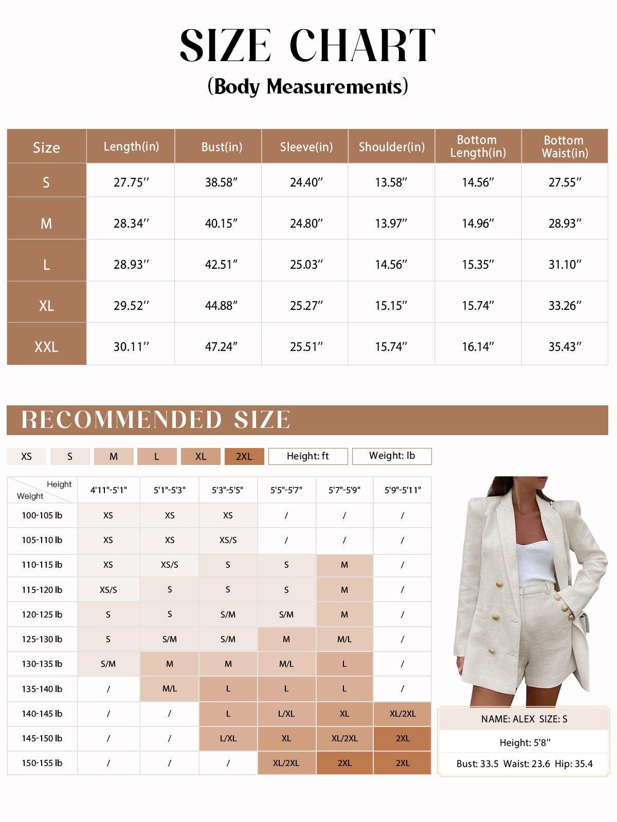 ARTFREE 2025 Womens 2 Piece Tweed Blazer Shorts Sets Long Sleeve Double Breasted Suit Jackets Business Outfit Classy Elegant