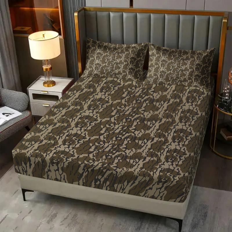 3-piece set, oversized bedding sheet set, including 1 sheet and 2 pillowcases, durable and comfortable design, perfect for bedroom use, ideal gift, easy to maintain fabric