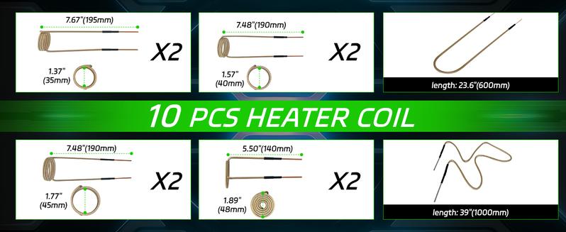 SOLARY Green Induction Heater Kit – 1100W Durable Rusty Bolt Remover with Coils & Black Aluminum Case SOLARY Green Induction Heater Kit – 1100W Durable Rusty Bolt Remover with Coils & Black Aluminum Case