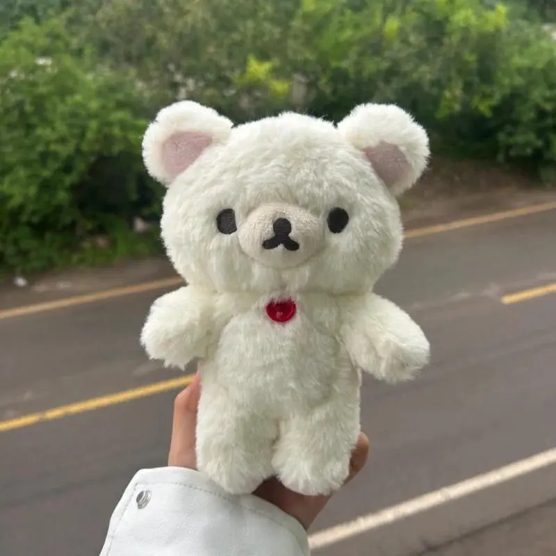 20cm Rilakkuma Plush Doll Long Haired Series Super Soft Kawaii Cute Stuffed Animal Basic Style Kids Gift Cartoon Bear