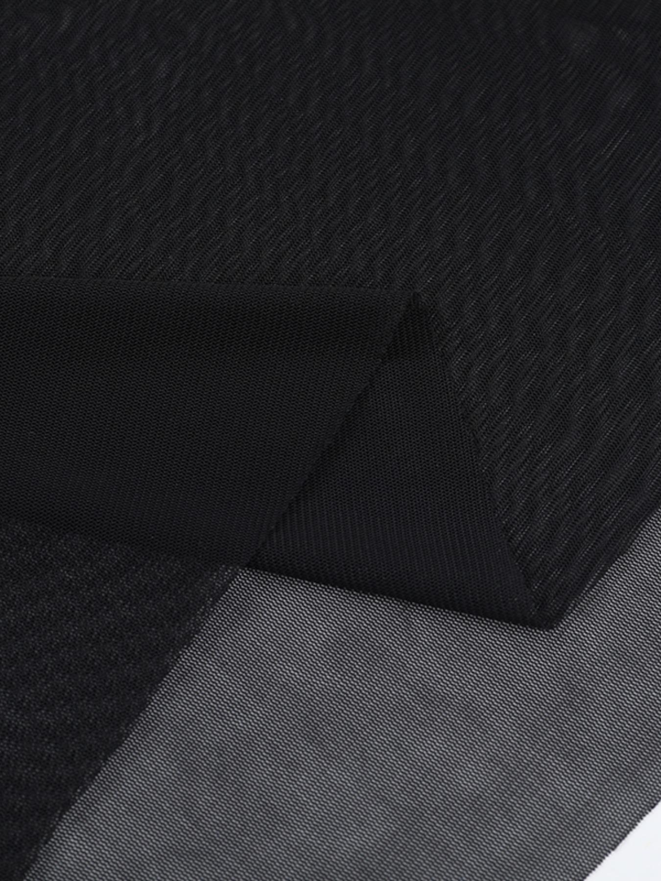 Women's off Shoulder Mesh Patchwork Dress, Elegant Twist Knot Design, Sleeveless Summer, Perfect for Parties & Casual Wear