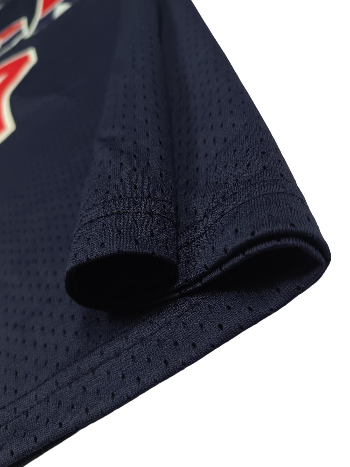 Iconic 90s USA #12 Stockton Retro Basketball Jersey | Embroidered Mesh Classic Sports Jersey