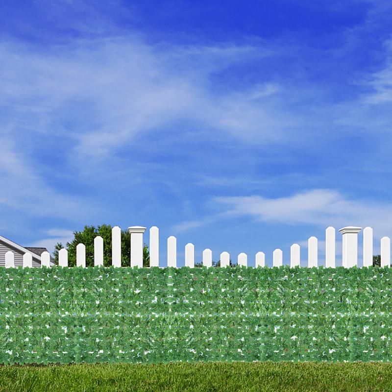 Kerilyn 12/24 Pieces 20"x 20" Artificial Boxwood Panel, Grass Wall Panel, Boxwood Hedge Wall Panels UV Protected Suitable for Artificial Green Wall Decor, Fence Garden Wedding Backyard Decor