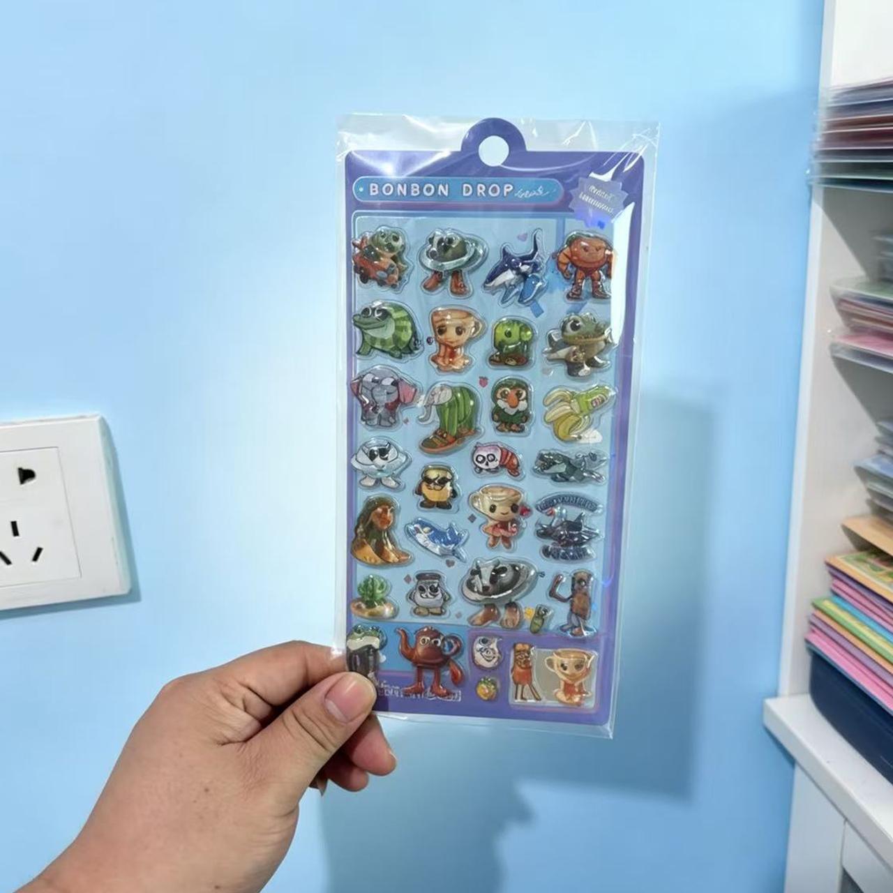 3D Resin Stickers, Fantasy Ancient Chinese Monsters, Cute Cartoon Bio Decor, DIY Phone Case, Water Bottle, Notebook, Craft Kit