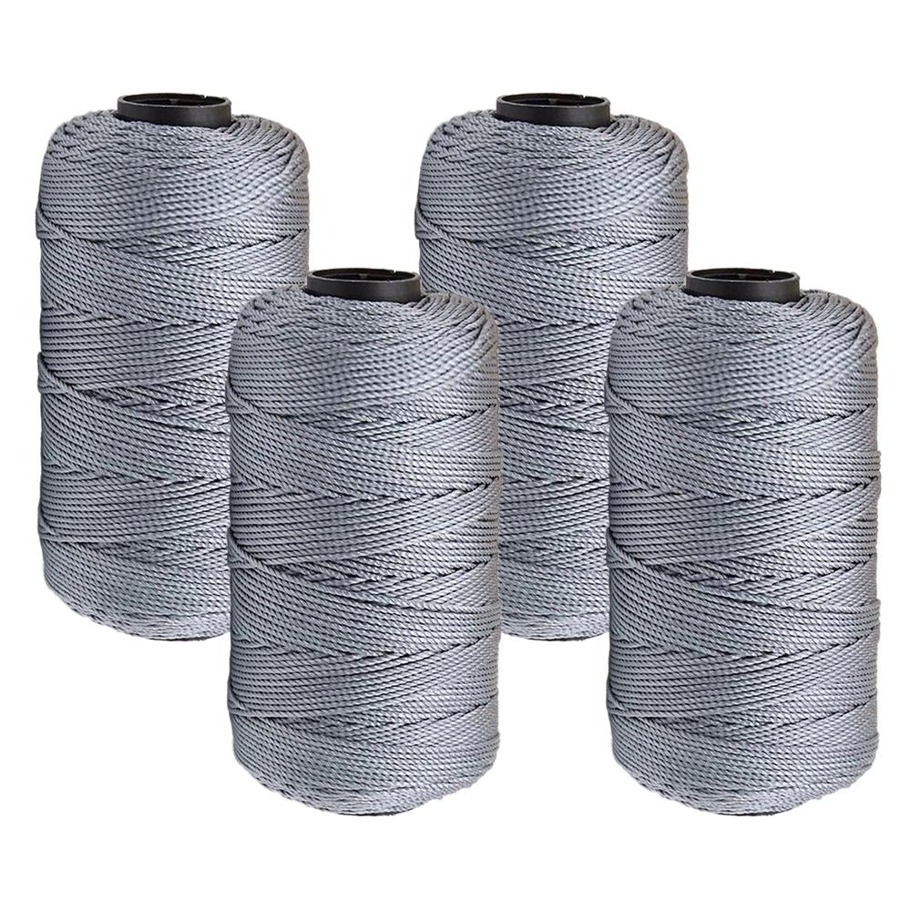 4-Pack Knitting Yarn Set, Durable Hook Car Seat Cushion, Slippers, Hat, Handmade Woolen Thread Kit, Multi-Purpose DIY Craft Supplies