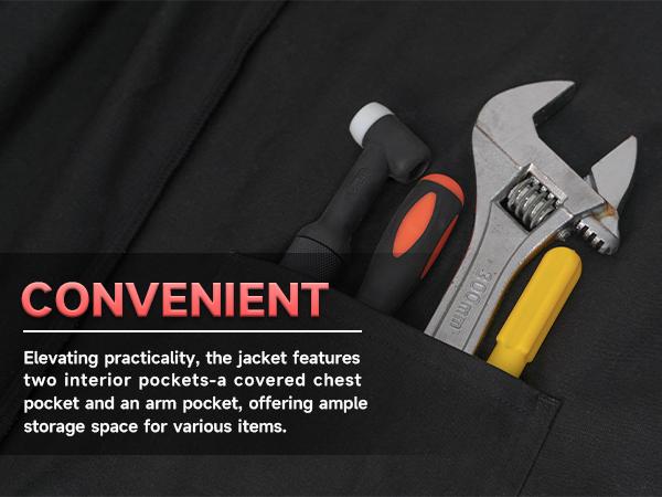 YESWELDER 9oz Lightweight FR Cotton Welding Jacket | NFPA 2112 Certified Black Work Uniform for Welders