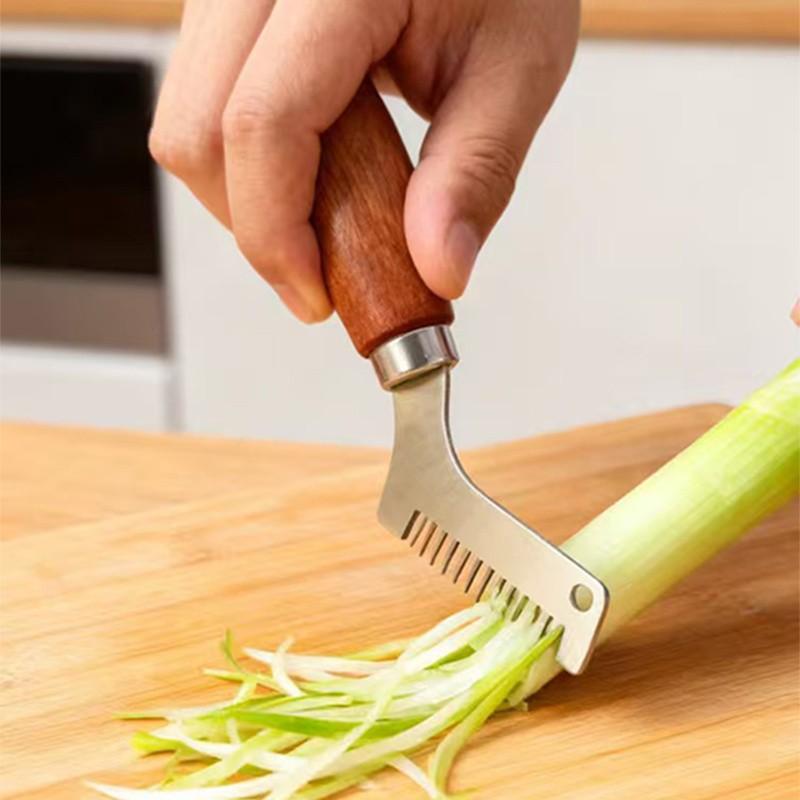 2-Pack Chive Cutter, Efficient Tool for Uniformly Chopping Herbs and Garlic, Ideal for Home and Restaurant Prep