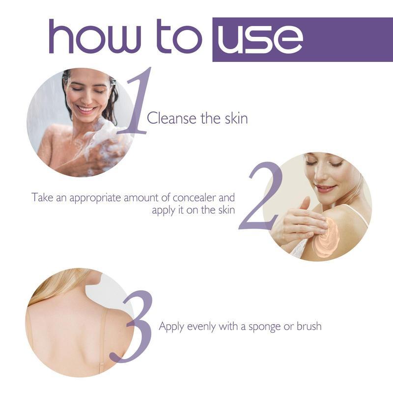 Full Coverage Liquid Concealer - Waterproof & Longwear for Dark Circles & Blemishes Cosmetic Foundation Makeup Matte