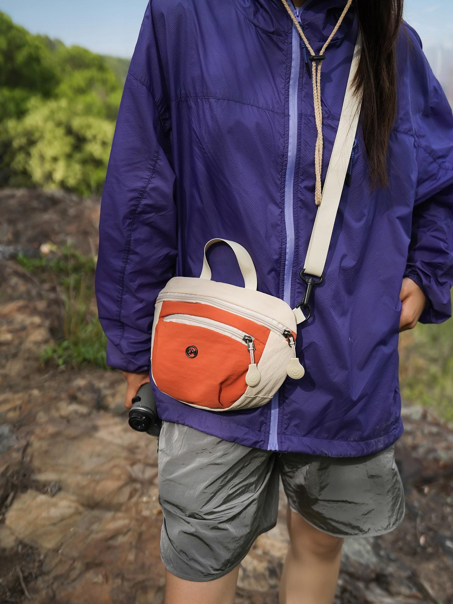 Unisex Nylon Satchel Bag, Colorblock Design, Lightweight Casual Shoulder Crossbody Bag, Ideal for Outdoor Shopping & Daily Use