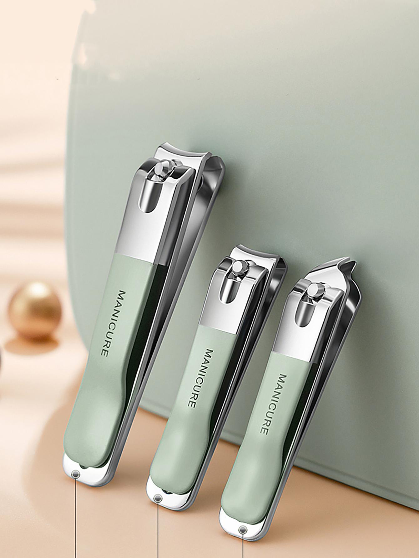 18-Piece Nail Clipper Set, Professional Grade Stainless Steel Nippers & Clippers, Durable Design for Men Women Daily Use