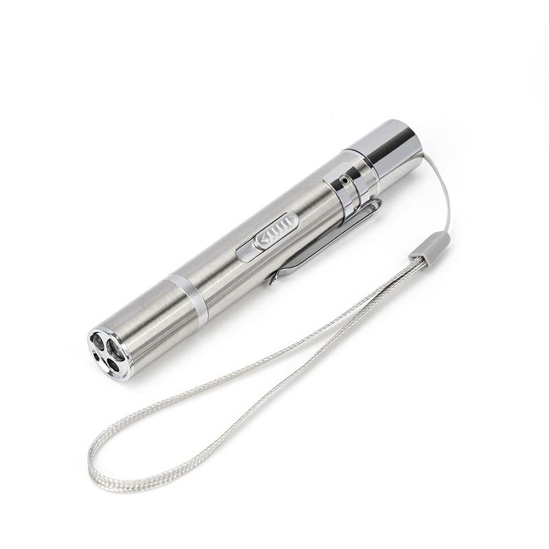 USB Rechargeable Laser Pointer Cat Toy, 5 Modes Red Dot LED Light, Interactive Chaser Tease Stick for Indoor Cats & Dogs, Long Range Lazer Projection for Training & Exercise USB Rechargeable Laser Pointer Cat Toy, 5 Modes Red Dot LED Light, Interactive Chaser Tease Stick for Indoor Cats & Dogs, Long Range Lazer Projection for Training & Exercise