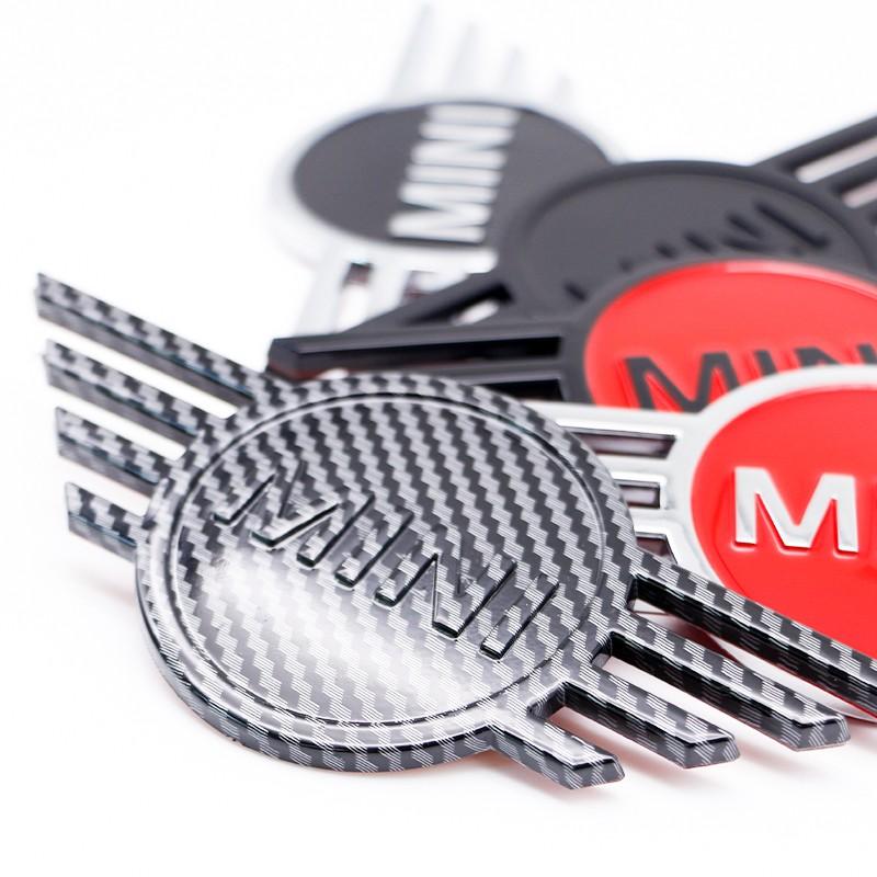 Mini Car Front & Rear Emblem, Scratch-Resistant Exterior Decoration, Replacement Badge for Mini Cooper Countryman Clubman Hatch Convertible