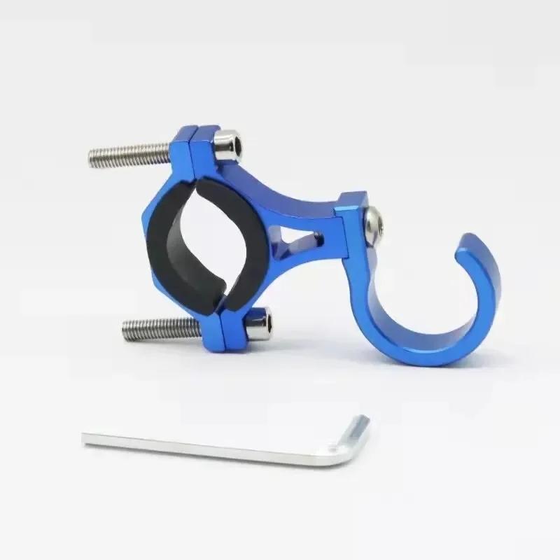 Adjustable Multifunctional Motorcycle Helmet Hook, Universal Handlebar & Seat Mount Hanger, Anti-Slip Bike Hook for Backpack, Bicycle