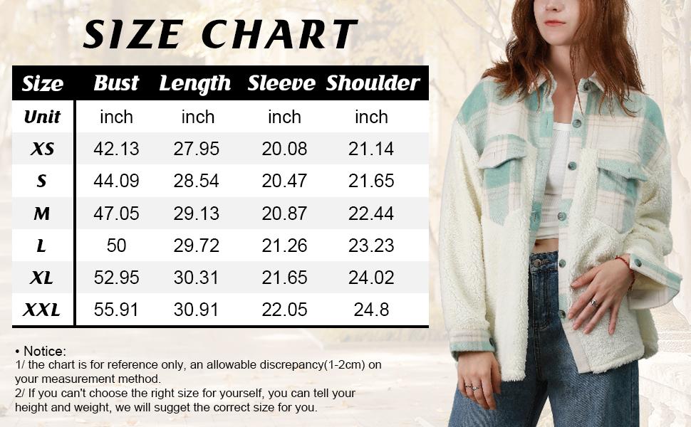 Chouyatou Women's Fuzzy Sherpa Fleece Spliced Leopard Print Plaid Shirt Jacket Shacket Coat Chic Casual Thermal Winter with Fluffy Sleeves