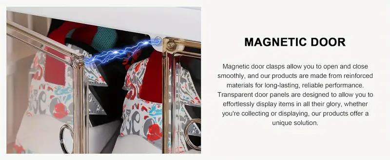 9 tier Ultimate Foldable Shoe Organizer – Fits 18 Pairs Space-Saving Stackable Cabinet Rack Clear Door Plastics Stackable 9 tier Ultimate Foldable Shoe Organizer – Fits 18 Pairs Space-Saving Stackable Cabinet Rack Clear Door Plastics Stackable