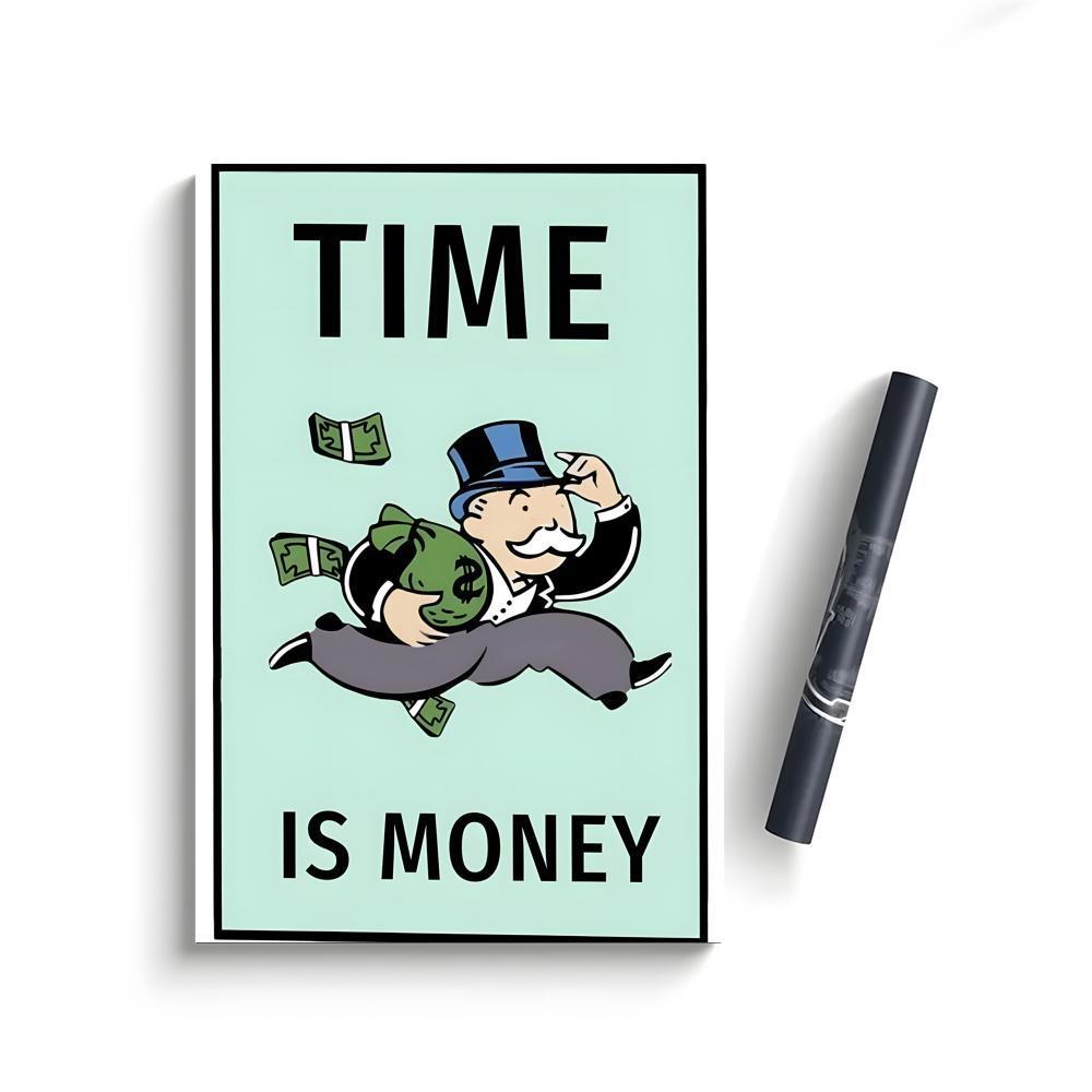 M-Monopoly M-Millionaire Money Poster Bedroom Home Decor Art Poster Perfect Gift for Family and Friends