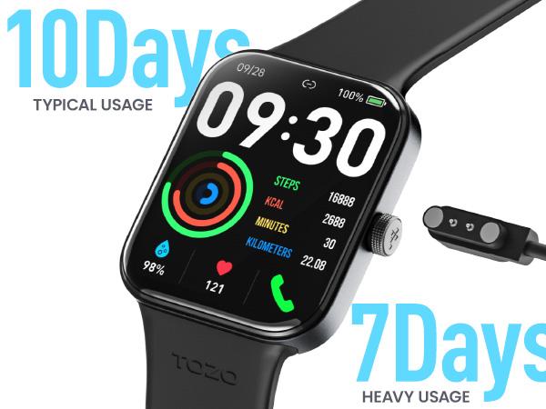 TOZO S4 AcuFit One Smart Watch 1.78" AMOLED Screen for Men Women Devices Wearable Smartphone healthwatch phonewatch waterproof watch FathersDayGift