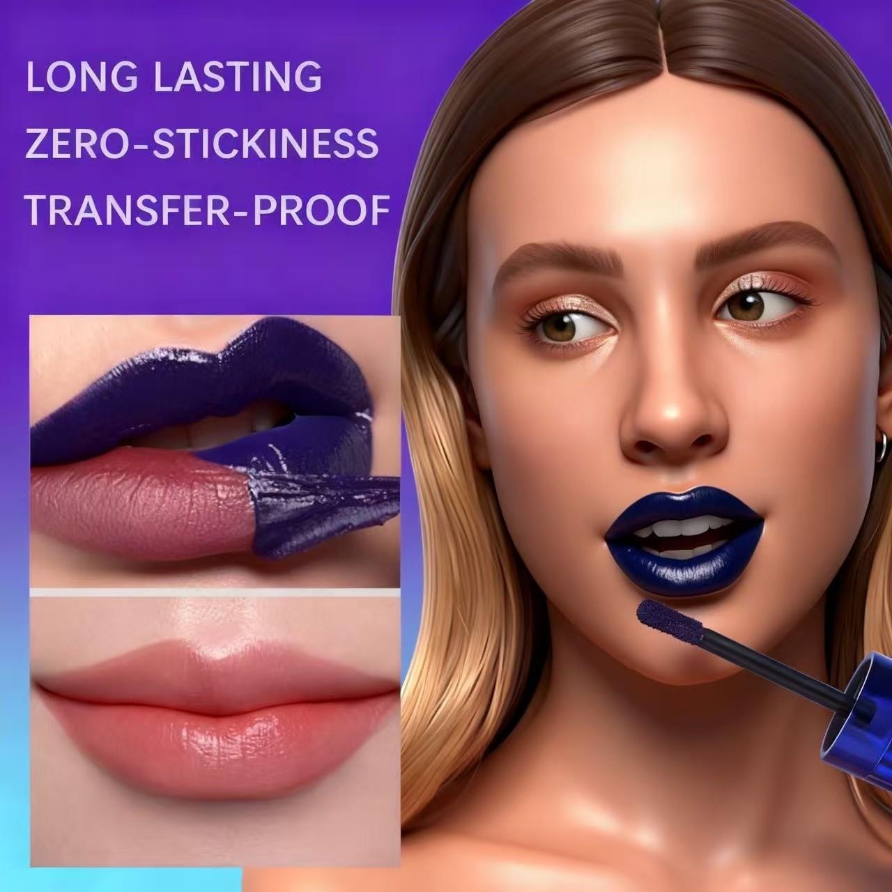 3-Color Peelable Lipstick, Long-Lasting Waterproof, Hyaluronic Acid, Easy Application, Suitable for All Light Skin Tones, Gift Idea