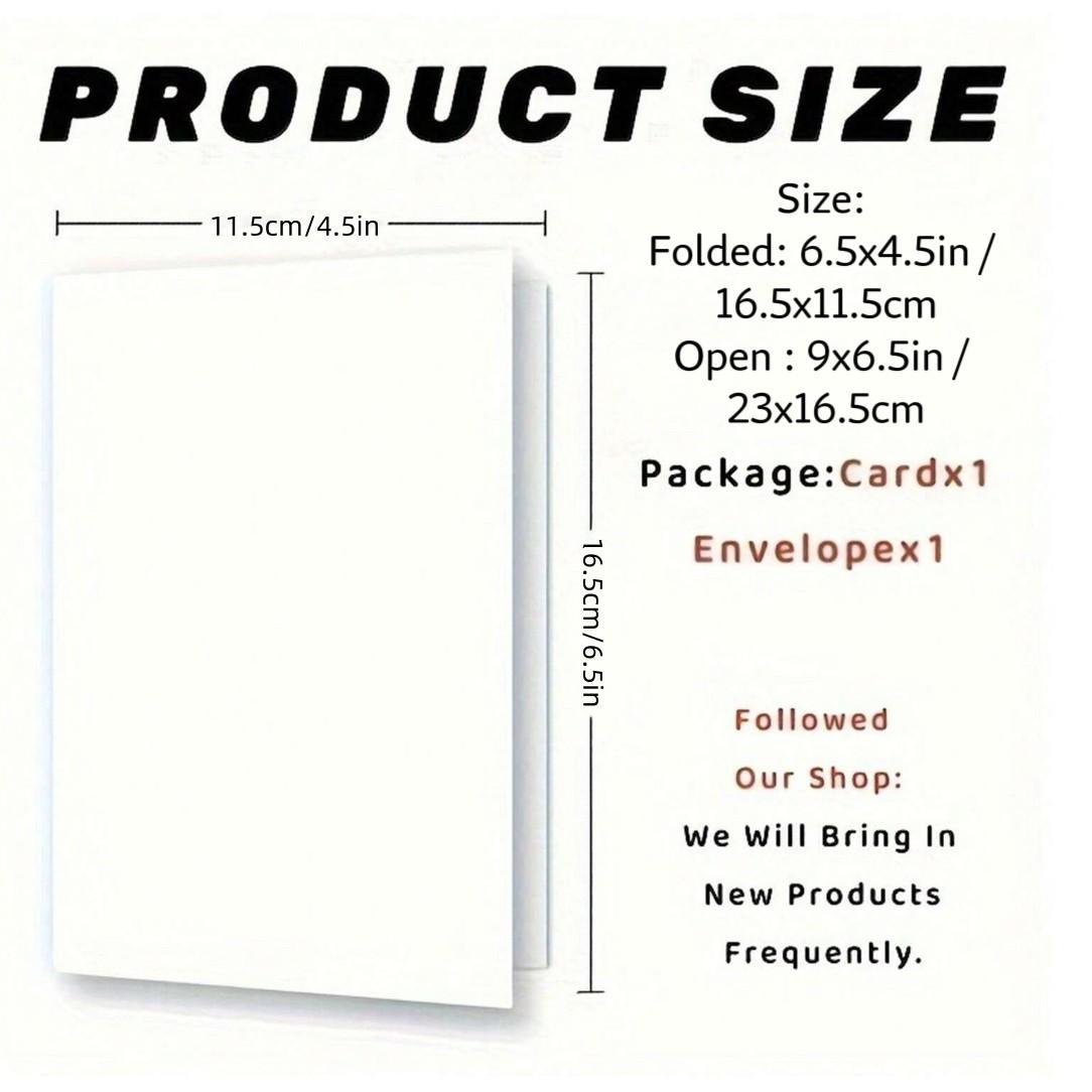 3pcs/7pcs Funny Rude Daughter Birthday Card with Envelope, Hilarious Sarcastic Humor Greeting Card, Blank Inside, Perfect Gift