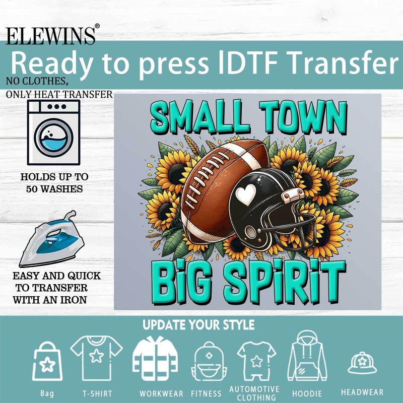 12 Pieces Gold Foil DTF Transfer Heat Press Transfers for T Shirts Hoodies Jeans Backpacks Pillows Washable Plastic Heat Transfer Vinyl for Men Women