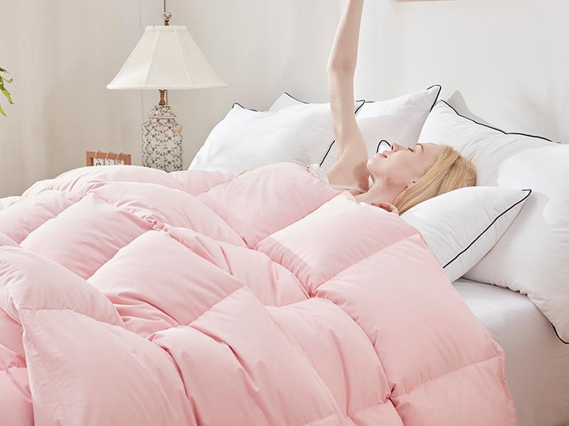 【Deals for you days】Cosybay Luxurious Goose Down Comforter with Extra Filling for Winter, Made with T300 Super Soft Fabric, Featuring Fluffy Goose Down And Feather Filling, Part of a Luxury Hotel Series Duvet Bed Linen Puffed Quilt