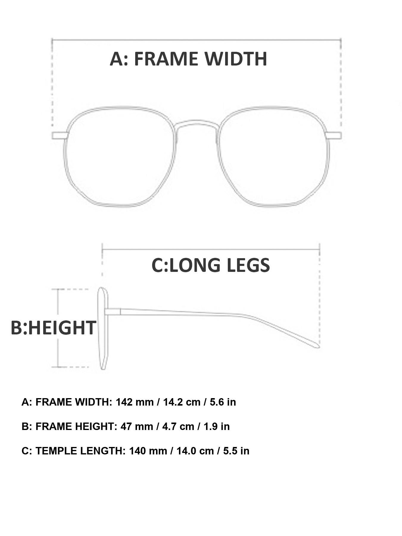 Women's PC Square Transparent Glasses, Square Frame Eyeglasses, Anti-Blue Light, Casual Style, Suitable for Office and, All Seasons