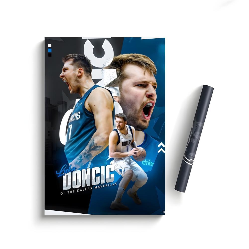 Luka Doncic Poster Bedroom Home Decor Art Poster Perfect Gift for Family and Friends