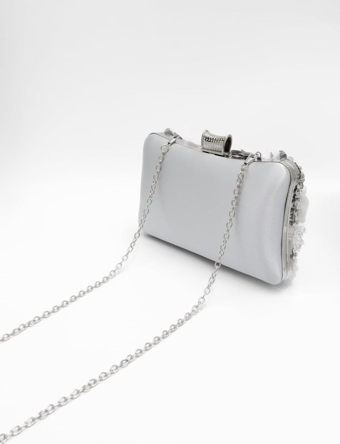 Handmade Beaded Embroidered Floral Clutch Bag, Woman Handbag,Elegant Evening Accessory, Christmas Eve Essentials,Christmas Gifts for Her,Luxury Party Purse, Women's New Year Gift, Valentine's Day Present，Graduation present.