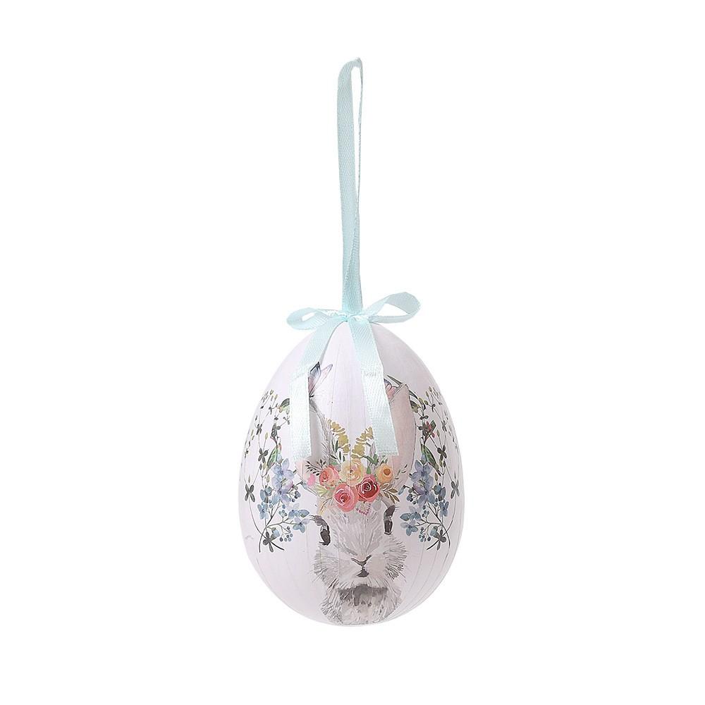 Easter Bow-Shaped Egg Hanging Decorations, Foam Packaging Paper, Rabbit Easter Eggs, Easter Hanging Ornaments, Gift Idea