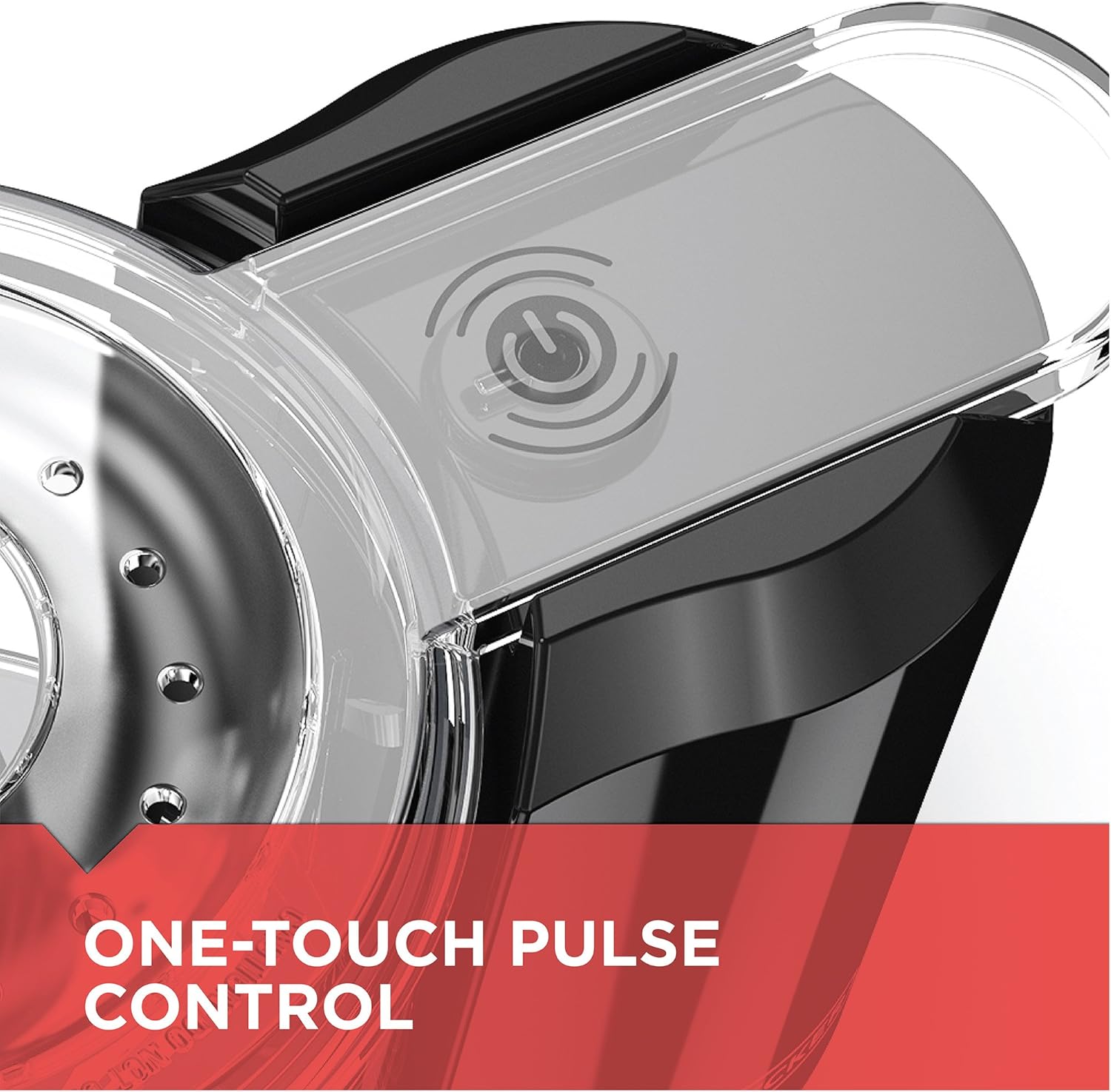 Compact 1.5-Cup Electric Food Chopper for Food Chopping, 1-Touch Pulse Control, 150W Motor, Stay-Sharp Blade, Dishwasher Safe