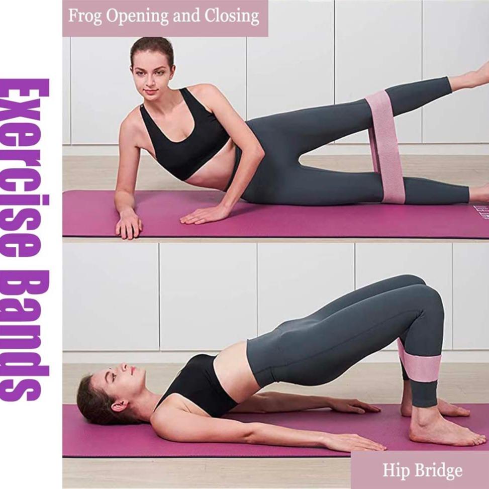 5-Piece Resistance Band Set, Yoga Pilates Home Fitness Resistance Bands, Fitness Stretching Bands for Leg & Arm Strength Training, Home Gym Exercise Equipment, Fun Fitness Gift, Fitness Equipment, Fitness Resistance Bands, Home Pilates