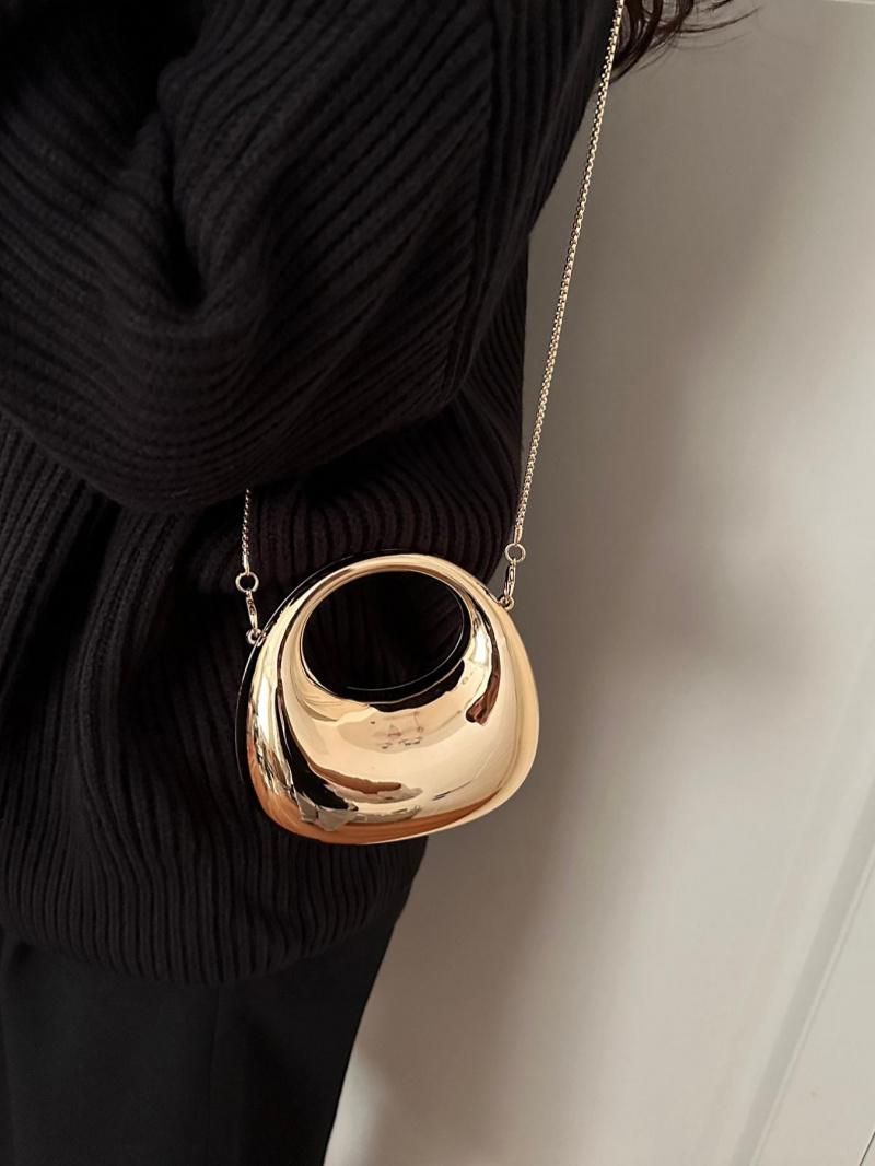 2026 women's acrylic handbag, equipped with a chain shoulder strap, lightweight earphone and coin purse, an elegant and fashionable accessory suitable for everyday and special occasions