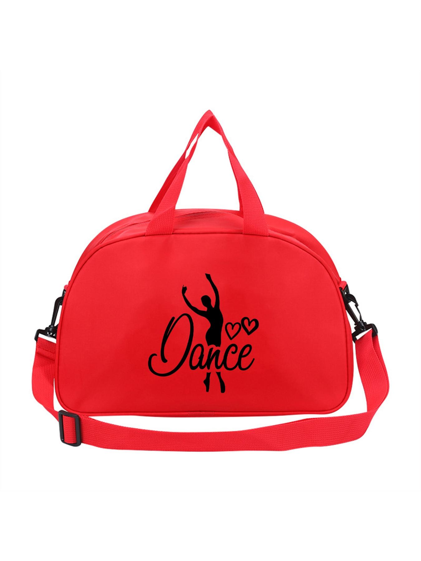 Dance Dance Bag Handbag Crossbody Two-In-One Large Capacity, Dedicated Dance Student Bag, Yoga Fitness Travel Bag