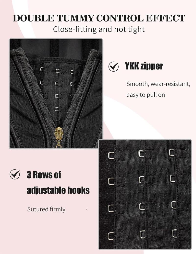 M MYODRESS Women Waist Vest Shaperwear For Women Tummy Control with Adjustable Straps And Hook