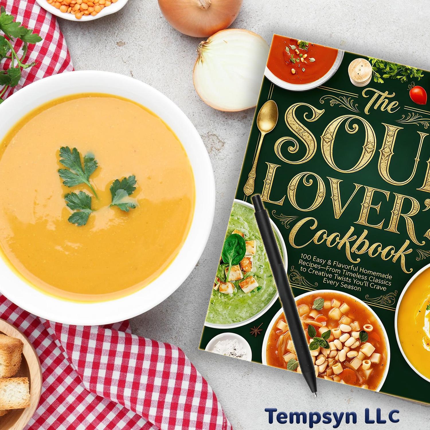 100 Soup Recipes Cookbook With Homemade Soup Recipes, Easy Soup Recipes, Seasonal Soup Recipes, Classic Soup Recipes, Healthy Soup Recipes, Quick Soup Meals, Family Soup Cooking, Step-by-Step Soup Recipes For Beginners