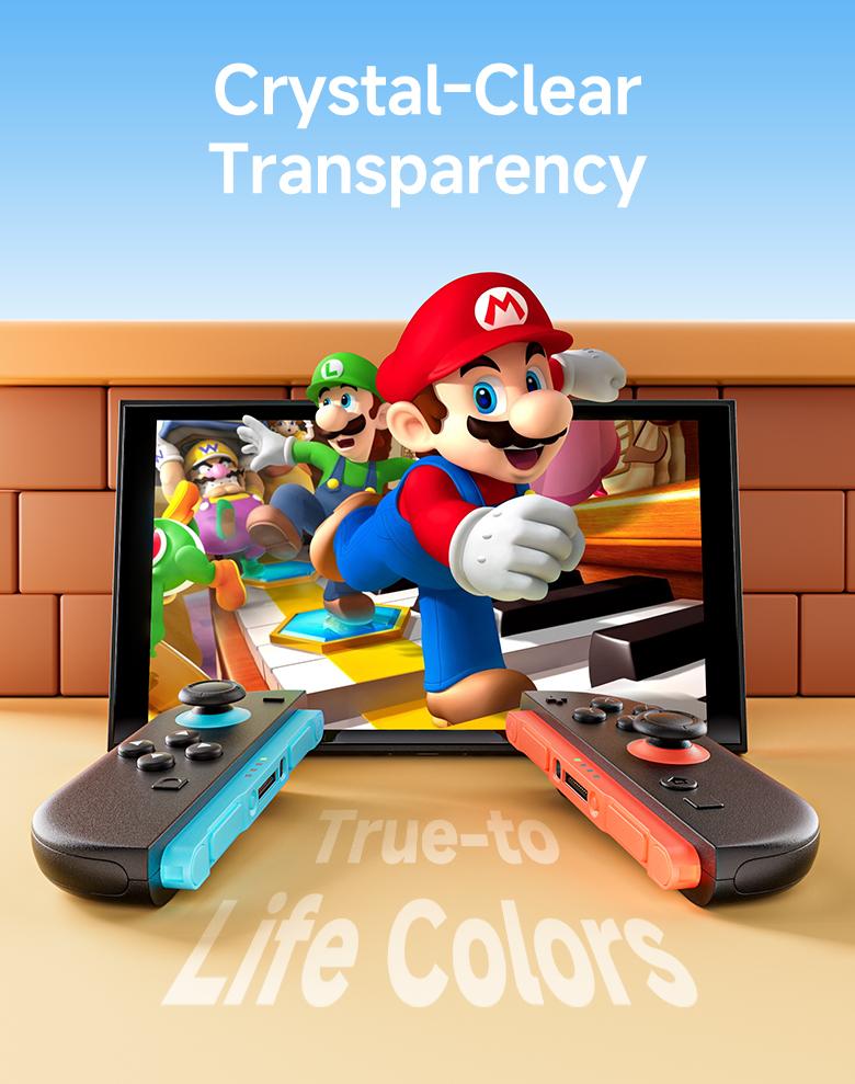 NEW - MAGIC JOHN Auto-Alignment OneTouch for Nintendo Switch 2 Screen Protector 7.9'' 2025 Tempered Glass, Accessories, 30 seconds Installation, Bubble Free, Anti-Scratch, Touch Sensitive, Ultra-Clear