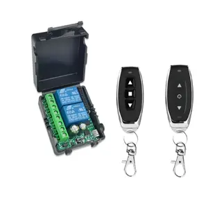 Wireless Remote Control Switch Set Dc12v 433mhz, Electric Lock Access Controller, Lighting Control, Lithium Button Cell Batteries Included