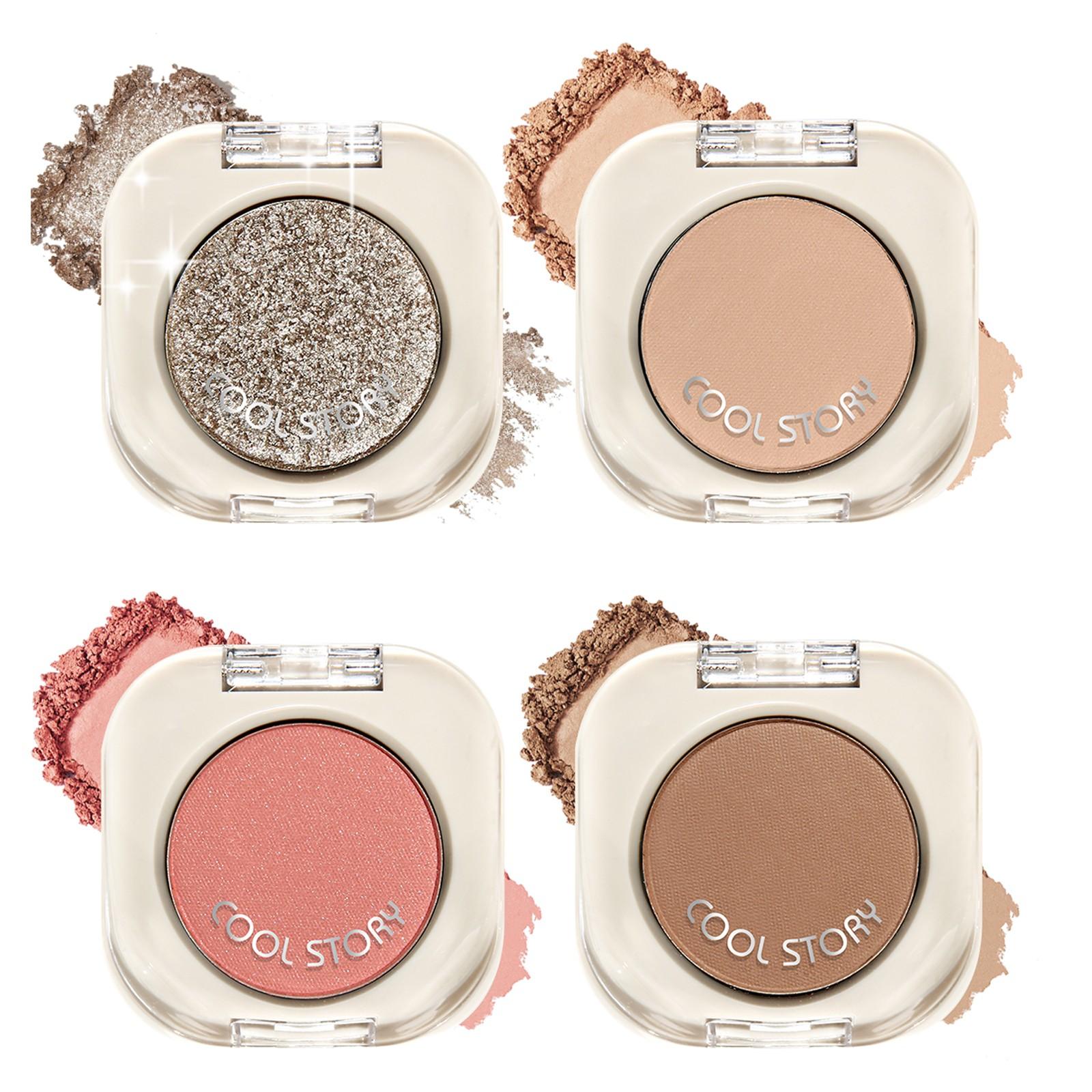 1pcs eyesahdow，Women's Eyeshadow Palette, 12 Colors Pearl Matte Shimmer Glitter Eye Shadow for you choose, High Pigment Mini Single Color, Party Dance Daily Y2K Gift