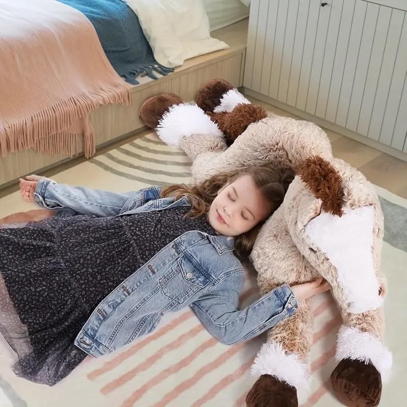 Cute Horse Design Stuffed Toy, Soft Plush Toy, Huggable Stuffed Animal, Comfortable Animal Pillow, Hugging Partner for Boys & Girls, Birthday Gift